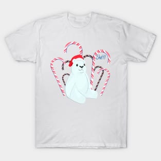 Candy Cane Bear T-Shirt